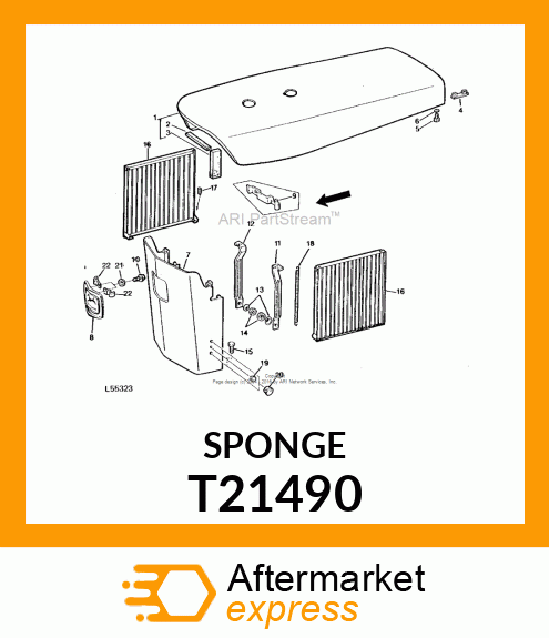 STRIP,PACKING T21490