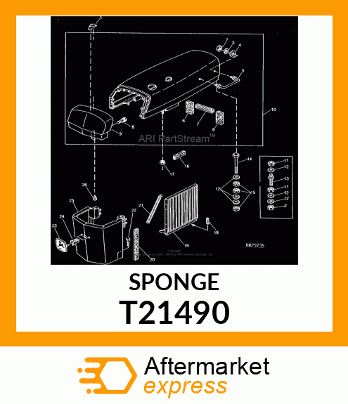 STRIP,PACKING T21490