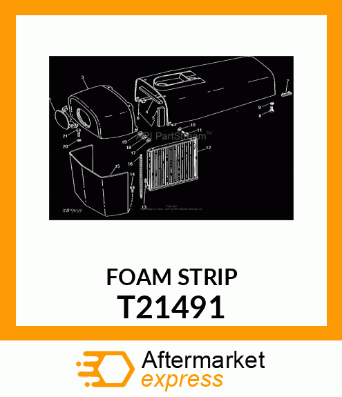 STRIP,PACKING T21491