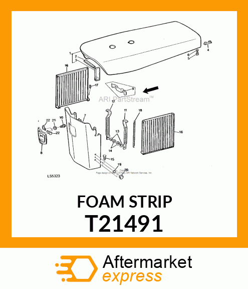 STRIP,PACKING T21491