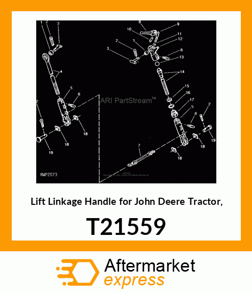 HANDLE,LIFT LINK LEVELING T21559