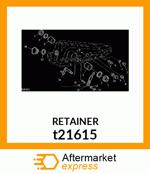 RETAINER T21615