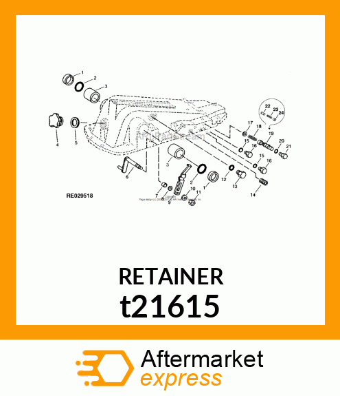 RETAINER T21615