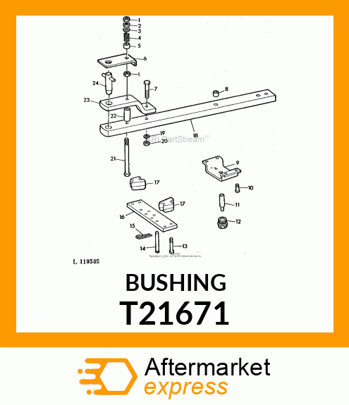 BUSHING T21671