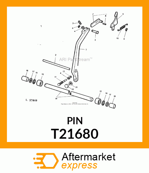 Pin Fastener T21680