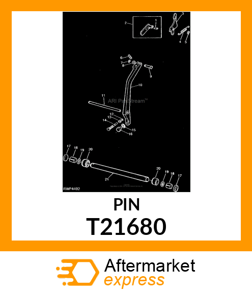 Pin Fastener T21680