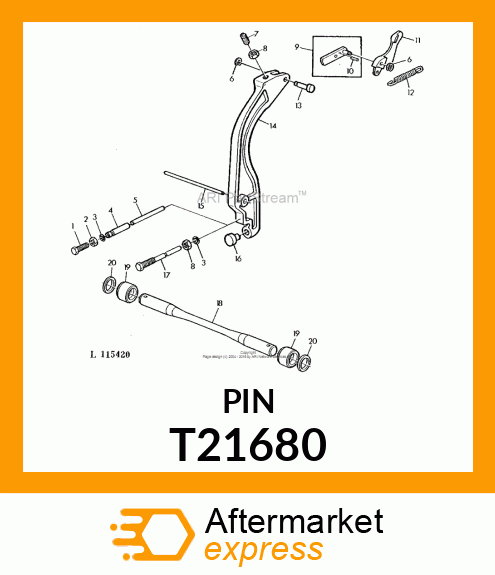 Pin Fastener T21680