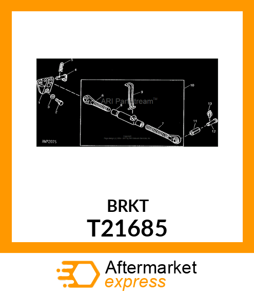 BRACKET,CENTER LINK ATTACHING T21685