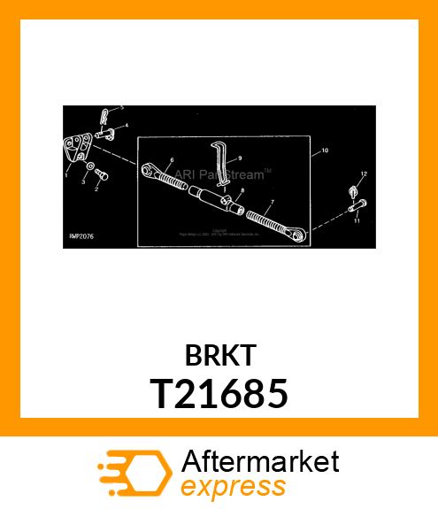 BRACKET,CENTER LINK ATTACHING T21685