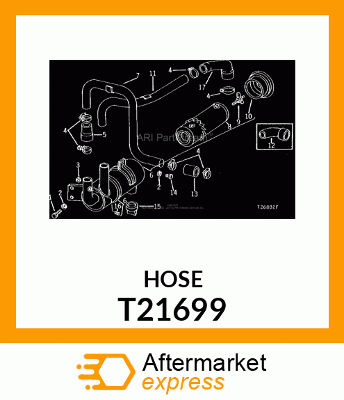 HOSE T21699