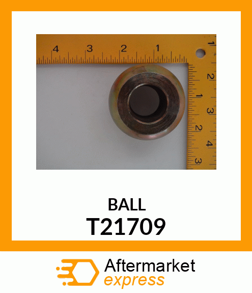 Category I Interchangeable Hitch Ball T21709