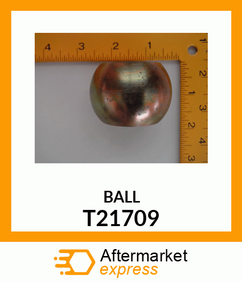 Category I Interchangeable Hitch Ball T21709