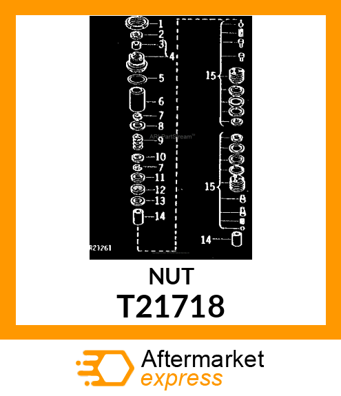 NUT T21718