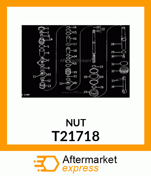 NUT T21718