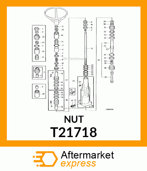 NUT T21718