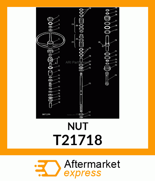 NUT T21718