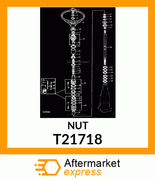 NUT T21718