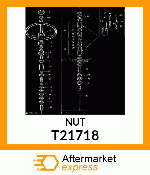 NUT T21718