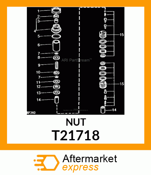 NUT T21718