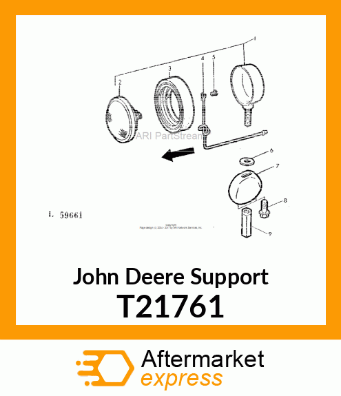 SUPPORT,LAMP T21761