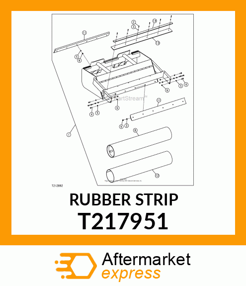 RUBBER STRIP T217951