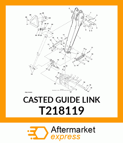 CASTED GUIDE LINK T218119