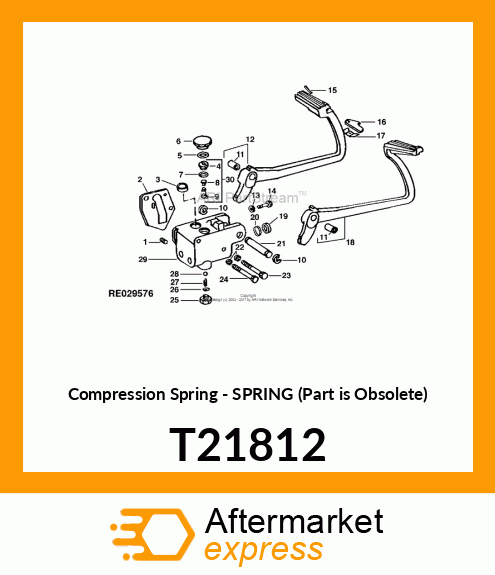 Compression Spring - SPRING (Part is Obsolete) T21812