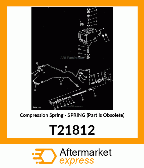 Compression Spring - SPRING (Part is Obsolete) T21812