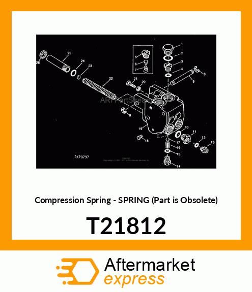 Compression Spring - SPRING (Part is Obsolete) T21812