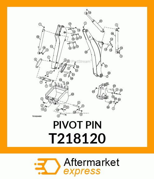 PIVOT PIN T218120