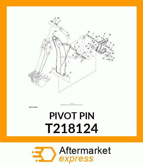 PIVOT PIN T218124