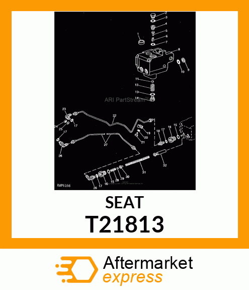 SEAT,BRAKE LINE CHECK VALVE T21813