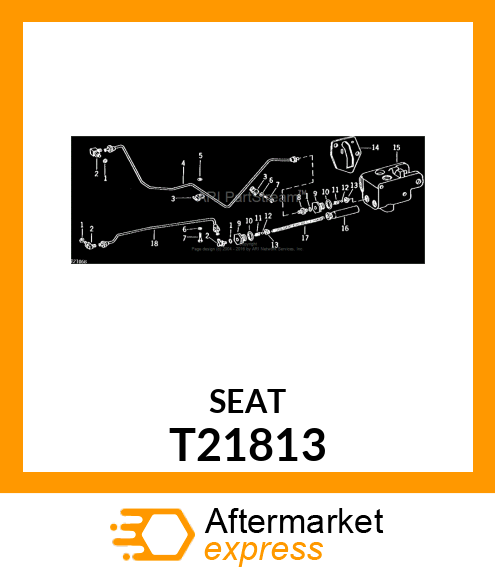 SEAT,BRAKE LINE CHECK VALVE T21813