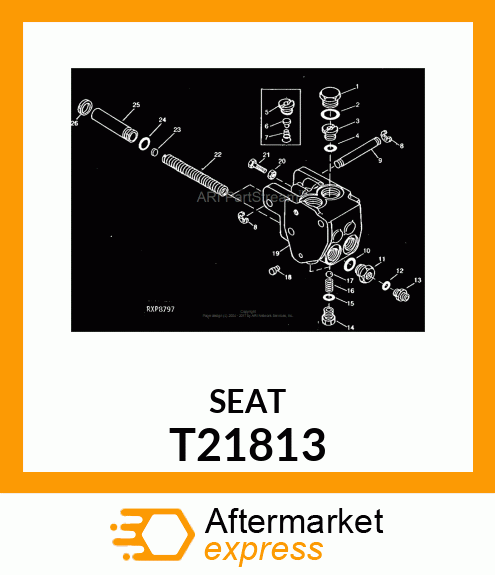 SEAT,BRAKE LINE CHECK VALVE T21813