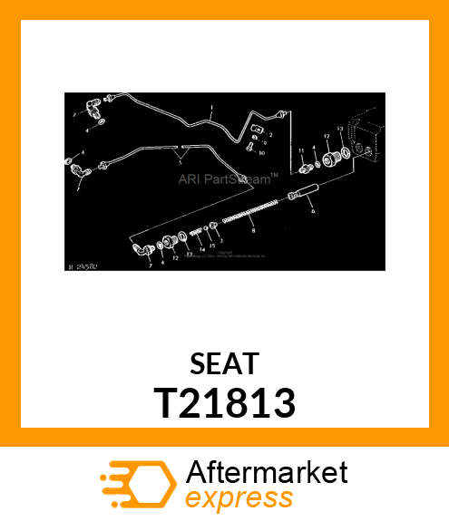 SEAT,BRAKE LINE CHECK VALVE T21813