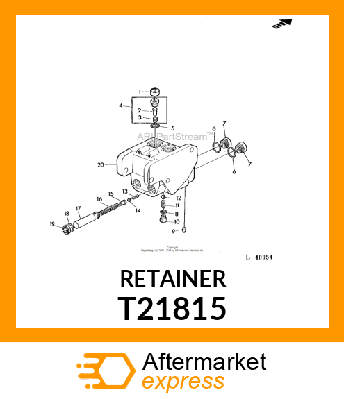 RETAINER T21815