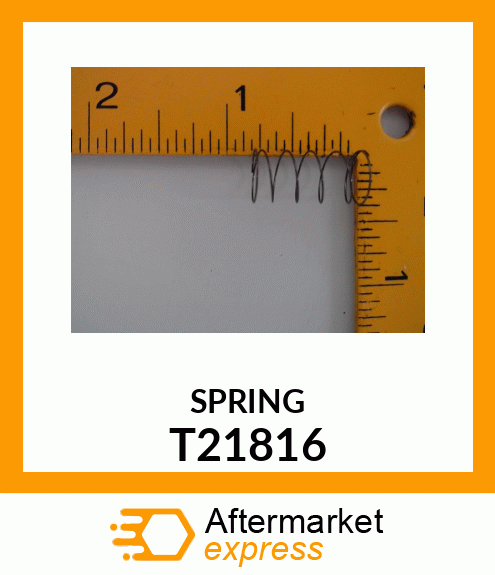 COMPRESSION SPRING T21816