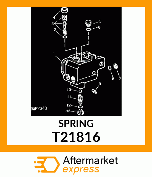 COMPRESSION SPRING T21816