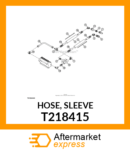 HOSE, SLEEVE T218415