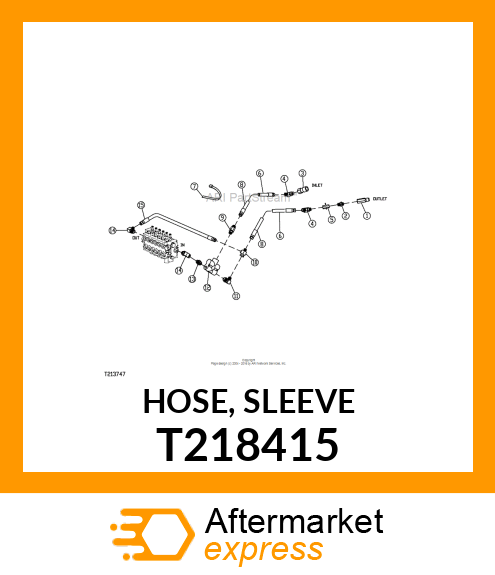 HOSE, SLEEVE T218415