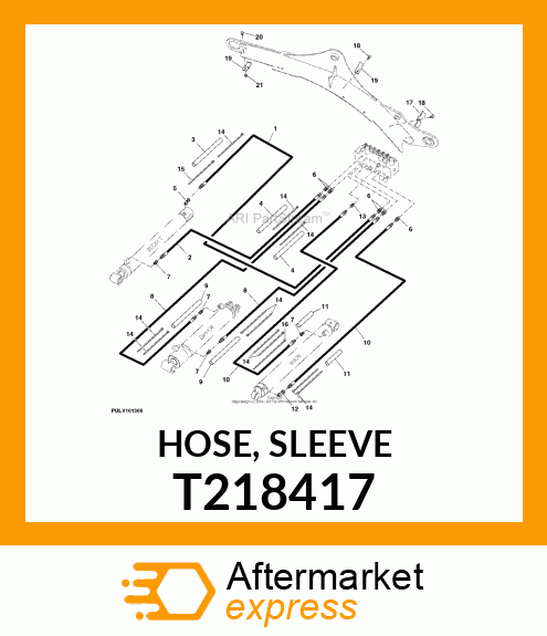 HOSE, SLEEVE T218417