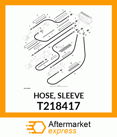 HOSE, SLEEVE T218417