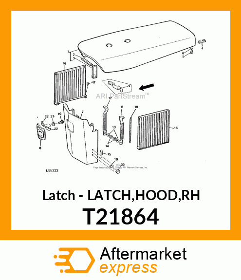 Latch T21864