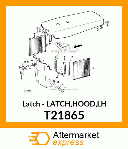 Latch T21865