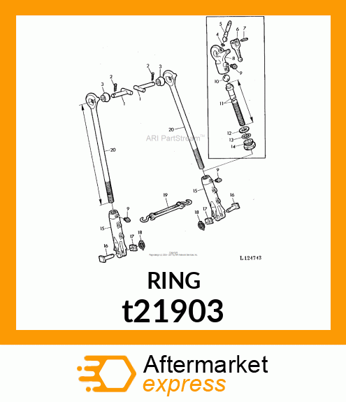 WASHER, METALLIC, ROUND HOLE t21903