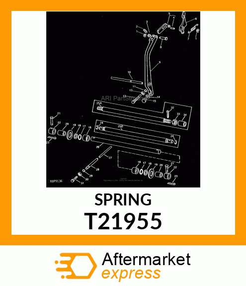 EXTENSION SPRING T21955