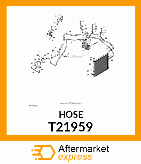 HOSE,SPLIT T21959