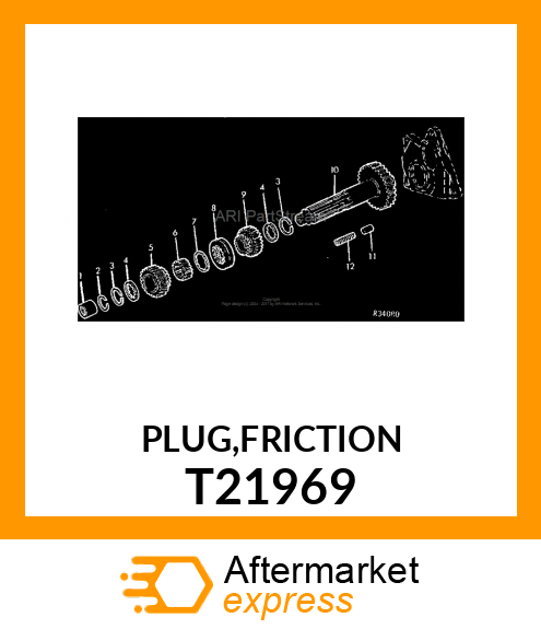 PLUG,FRICTION T21969