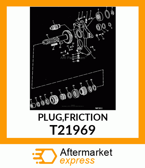 PLUG,FRICTION T21969