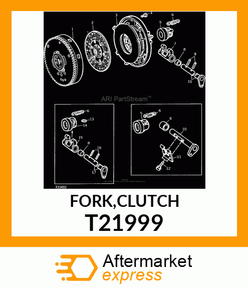 FORK,CLUTCH T21999